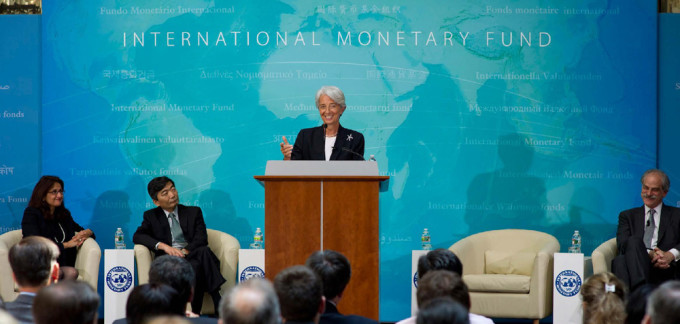 Cristine Lagarde, directora del FMI.