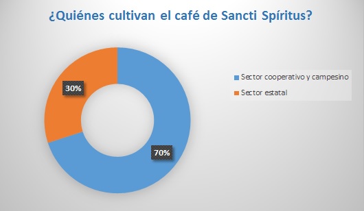 ¿Quiénes cultivan el café de Sancti Spíritus?